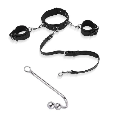 Hook Beaded Cuffs Collar Elegant 5334 and with Anal 0623